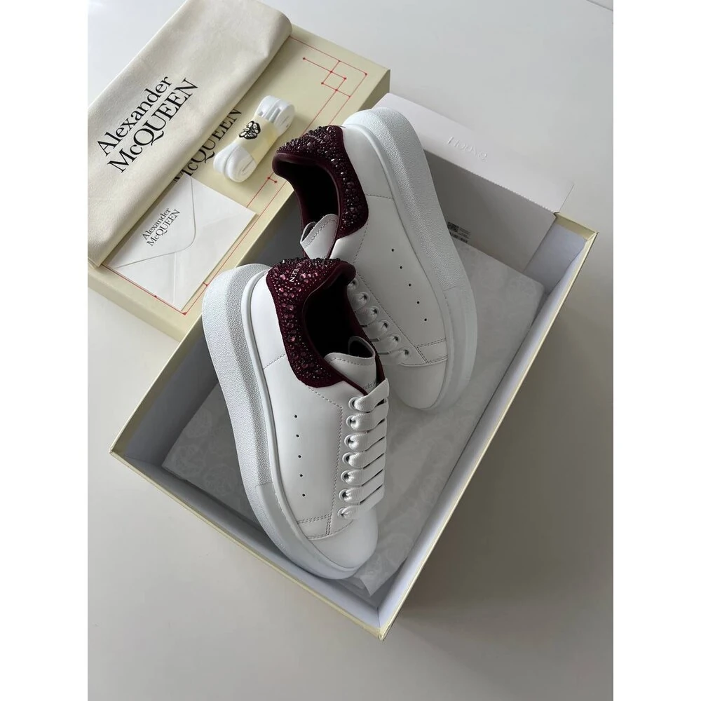 Alexander McQueen Bordo Cyristal