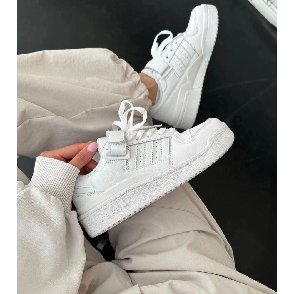 Adidas Forum Low “ All White “