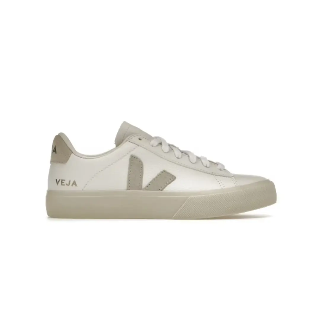 Veja Campo Low Chromefree Leather White Natural