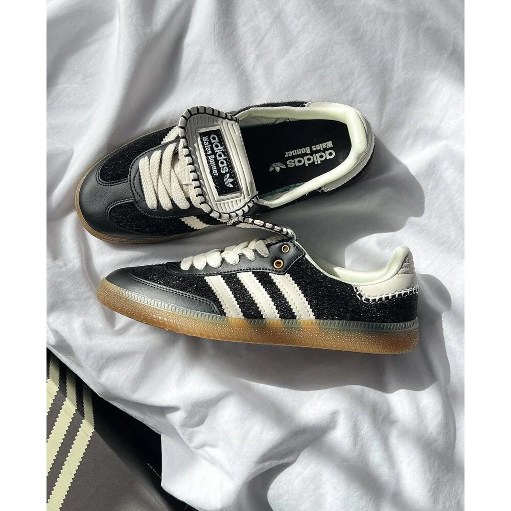 Adidas WALES BONNER SAMBA PONY TONAL LOW TRAINERS