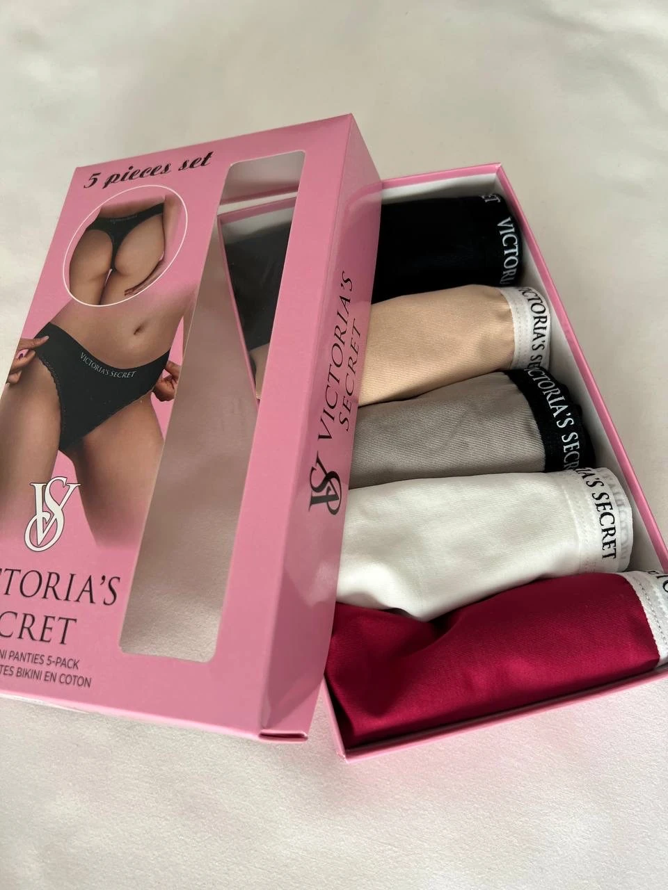 Victoria Secret’s 5 li Bikini Set (Dantel Detaylı)