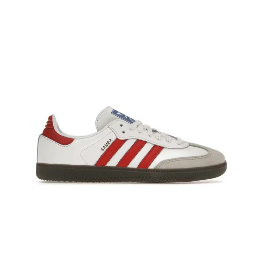 adidas Samba OG White Better Scarlet
