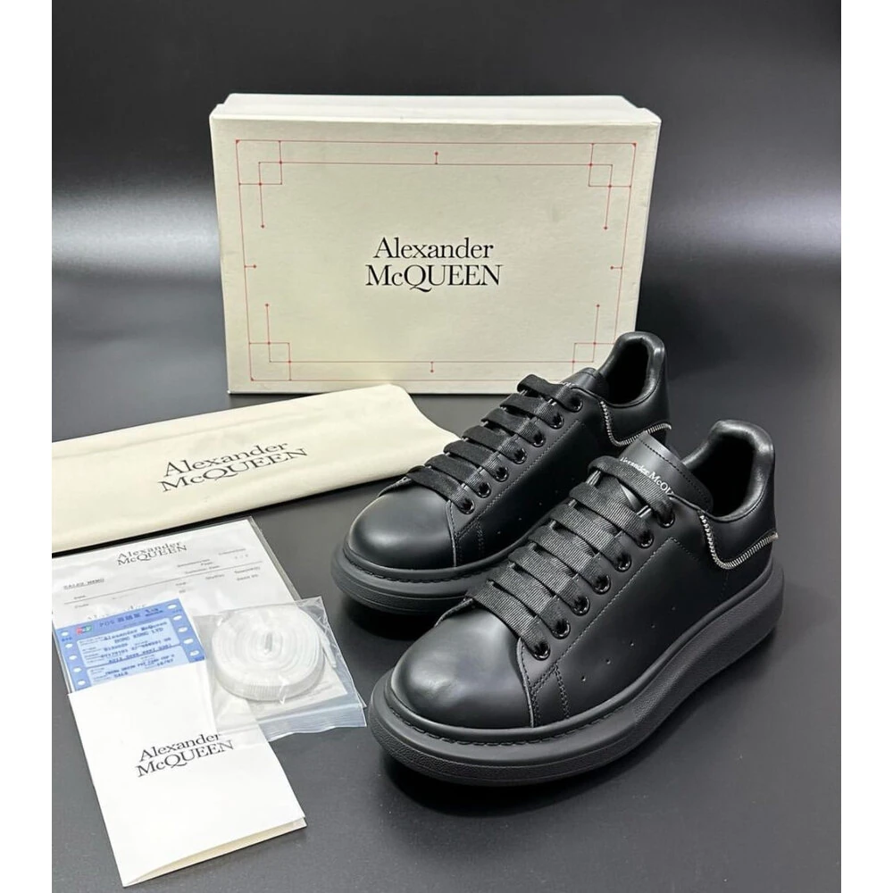 Alexander McQueen Black Fermuar