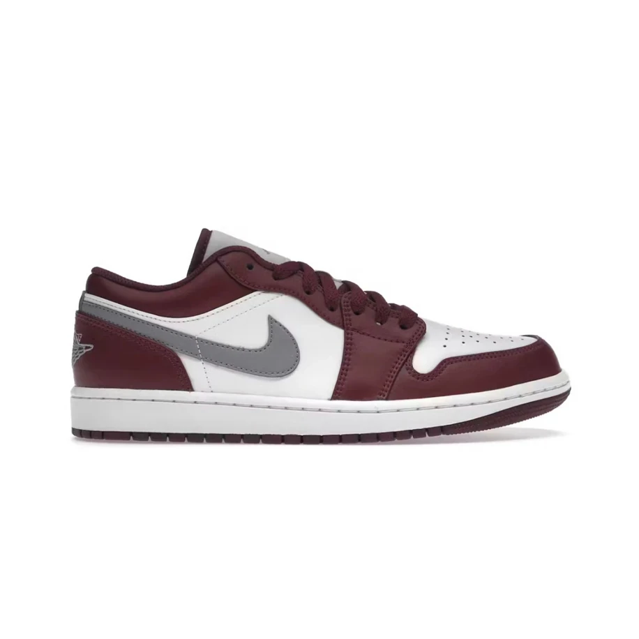 Jordan 1 Low White Bordeaux