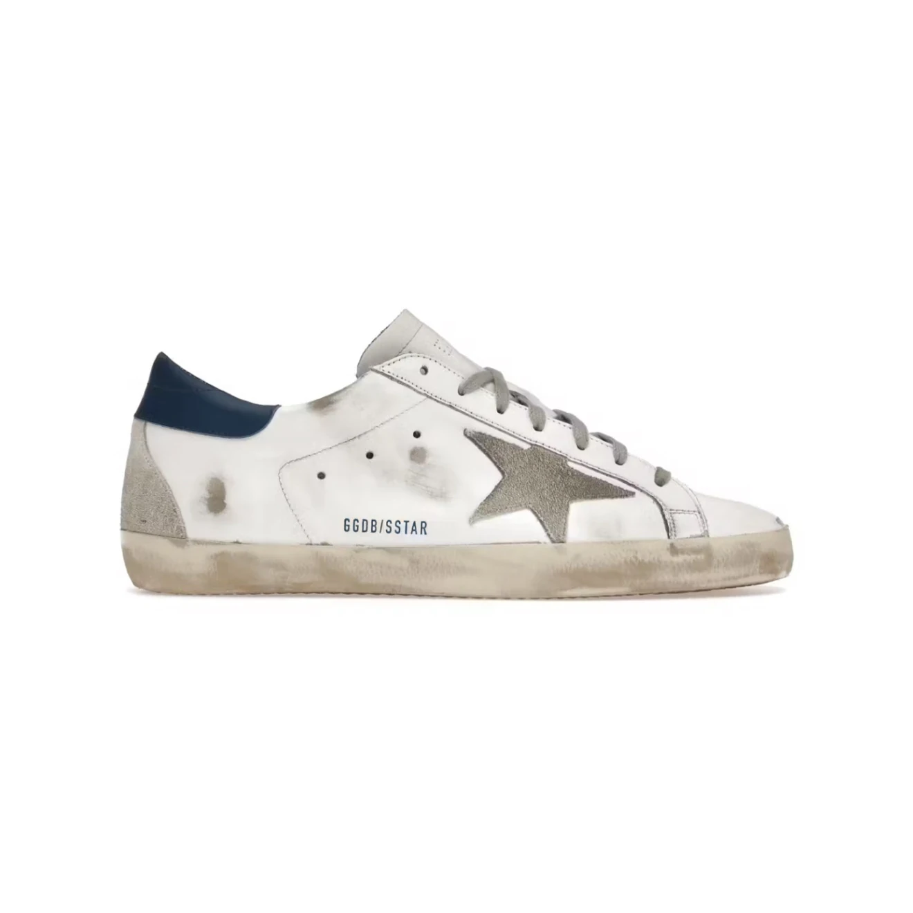 Golden Goose Super-Star White Royal Blue